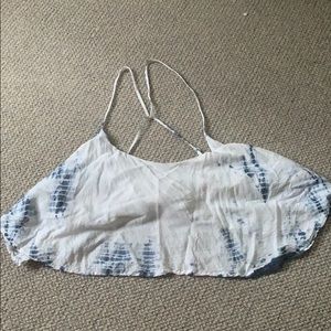 AEO Tie Dye Crop Top